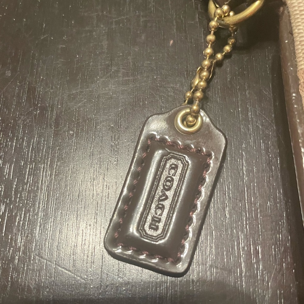 Coach Corner Zip Wristlet - Picture 3 of 4